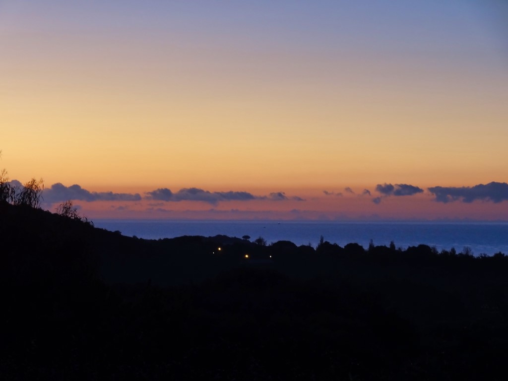U Sole Livante: lever de soleil baie Santa Giulia, Porto Vecchio