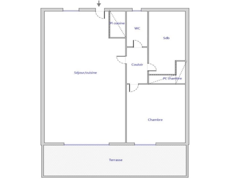 Plan de la mini-villa - U Sole Livante
