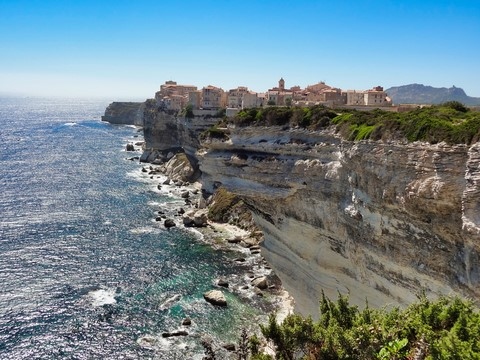 U Sole Livante à proximité falaises de Bonifacio