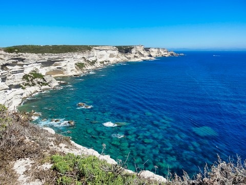 U Sole Livante à proximité falaises de Bonifacio
